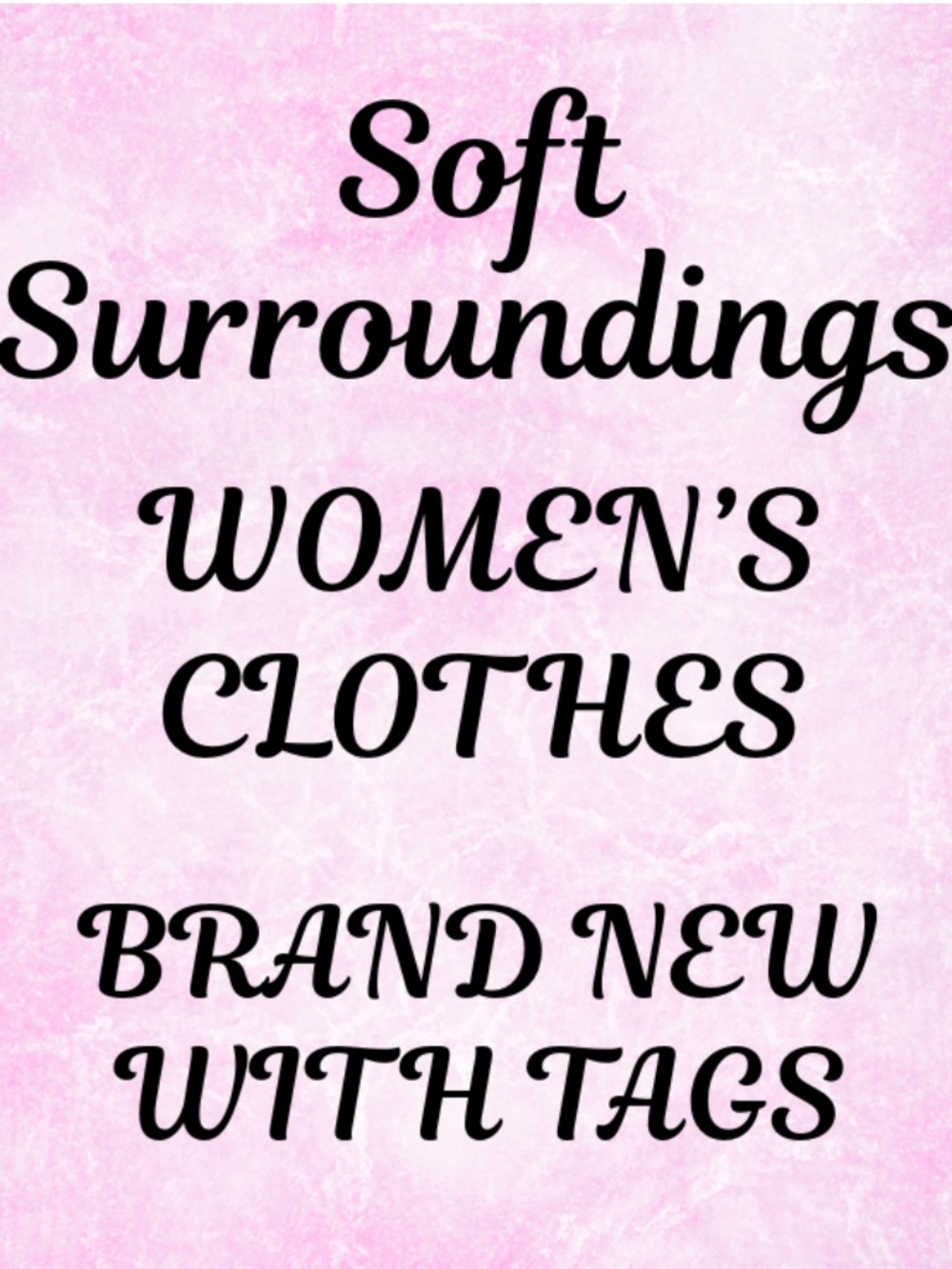 All Brand New With Tags - Available clothes to follow this Ad